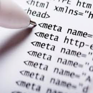 sheet listing all the meta tags listed for a web site or page